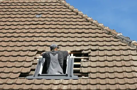 Pose de velux - Vert-le-Petit